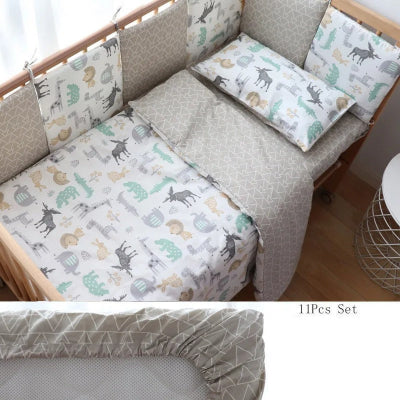 literie bebe onze pieces orignal gris