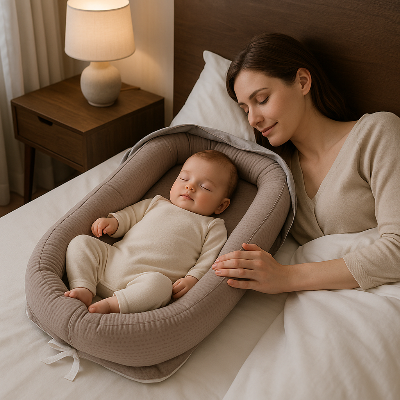 reducteur de cododo bebe dort avec maman