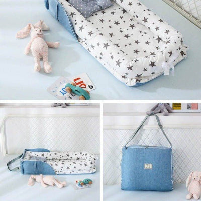 reducteur de lit etoile bleu
