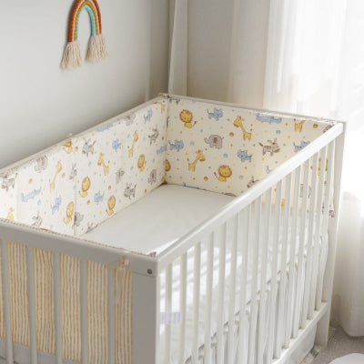 tour de lit bebe elephant