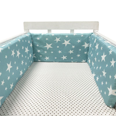 tour de lit etoiles aqua
