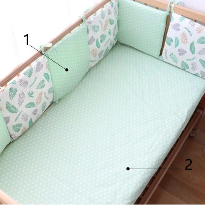 tour de lit modulable menthe