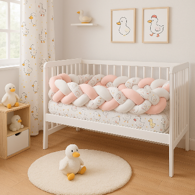 tresse de lit bebe decor canard