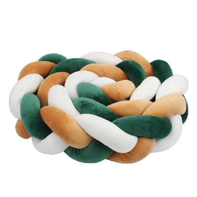 tresse de lit bebe vert gingembre