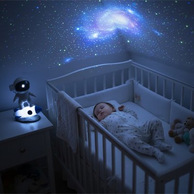 Veilleuse projection bébé sommeil